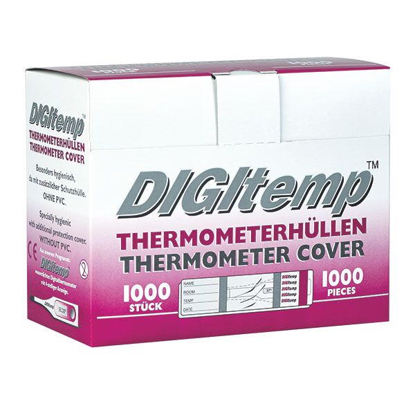 kort Communistisch verzoek Digitemp thermometer hoesjes met glijmiddel, verp. à 1000 stuks - Skills  Meducation