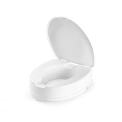 Toiletverhoger met deksel , hoogte 10cm