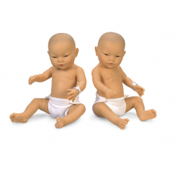 Pasgeboren baby oefenpop, jongen en meisje