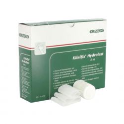 Klinifix elastisch fixatie windsel wit 4mx6cm, verp.à 20 stuks