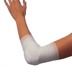 Klinifix elastisch fixatie windsel wit 4mx8cm, verp.à 20 stuks