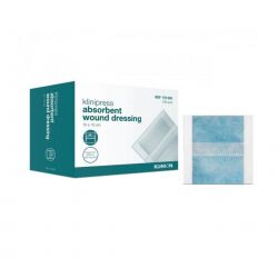 Klinion abs. wondverband,*NS* 10x10cm, verp.à 100 stuks