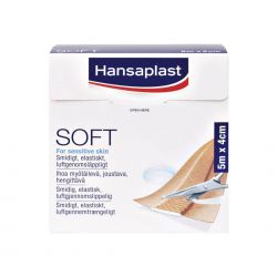 Hansaplast 5m x 6cm Soft, verp. 1 stuk