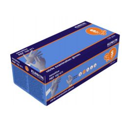 KlinionNitril handschoen LV/PV*NS* mt.S Indigo  verp. à 150 stuks