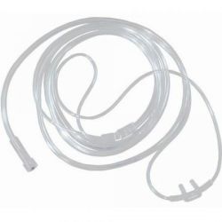 Zuurstofbril soft touch, baby, gebogen tip,210cm slang, 10st