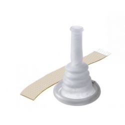 Conveen externe katheter met losse kleefstrip,30mm, verp. á 30 stuks