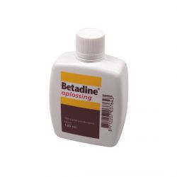 Betadine oplossing,120 ml, verp. 1 flesje
