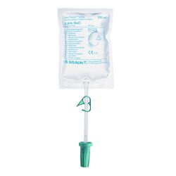Braun urotainer NaCl. 0,9%, spoelvloeisof, 100ml, verp.à 10 stuk 