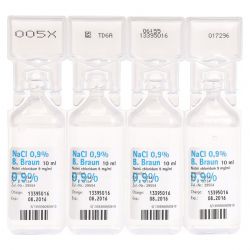 Aqua injectie, kunststof ampul 10ml, verp. à 20 stuks
