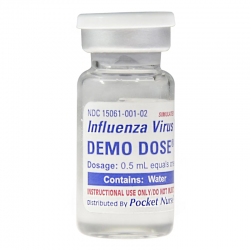 Demo Dose® Influenza Virus Vaccine 0.5mL 5mL,verp.à 5 stuks