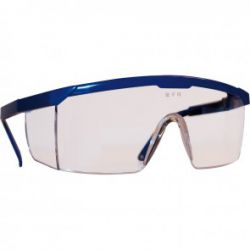 M-Safe Veiligheidsbril blauw , verp.1 stuk