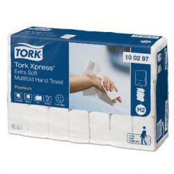 Handdoek Tork Soft, 34 x22 cm, H2,  verp. à 2100 stuks