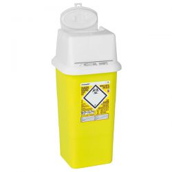 Sharpsafe naaldencontainer, M flap 7 liter, verp.1 stuk