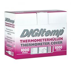 Digitemp thermometer hoesjes met glijmiddel, verp. à 1000 stuks