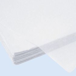 Crepe inpakpapier, 60 x60cm, wit, verp. à 500 stuks