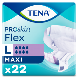 Tena flex maxi met klittenband, mt. S, verp. à 22 stuks