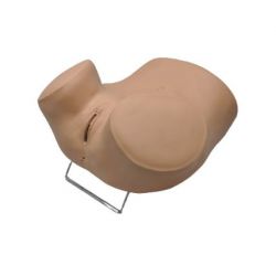 ZOE® Gynaecologische simulator, donkere huidskleur