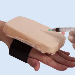 Venapunctie pad met 3 venen: pediatrisch/medium/large