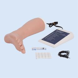 Voet en enkel injectietrainer met feedback systeem