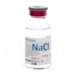 NaCl. 0,9%, 100ml, verp. 1 flesje