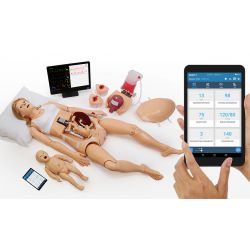 NOELLE® Geboorte en neonatale reanimatie baby simulator met OMNI® 2