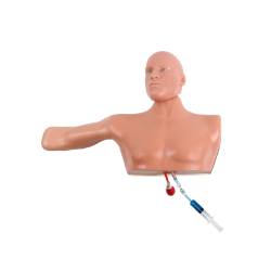 PICCLineMan trainer met articulating hoofd