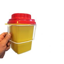 Rilsan steun voor naaldencontainer 3 liter, wandmontage