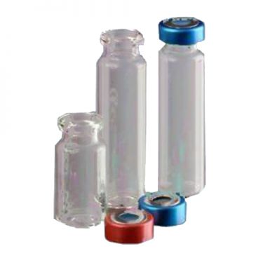 Flesje10ml behorend bij crimpseal 20mm,verp. à 100 stuks